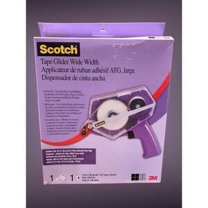 3 NIB New Scotch Advanced Purple Tape Glider Wide Width New NO TAPE INCLUDED
